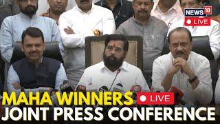 LIVE | Maharashtra Elections 2024 | Maharashtra Elections Result | Mahayuti Netas Brief Media | N18L