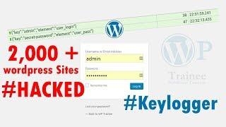 More than 2,000 WordPress websites are infected with a keylogger | 2018
