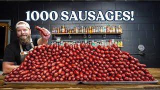 Sausage Making For 1000 People! | Chuds BBQ