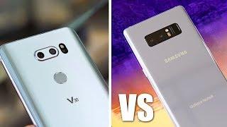 Galaxy Note 8 vs LG V30 Full Camera Comparison!