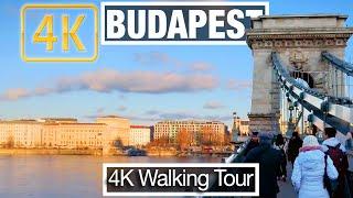 4K City Walks: Budapest, Along the Danube - Virtual Walk Treadmill Exercise Video and City Guide