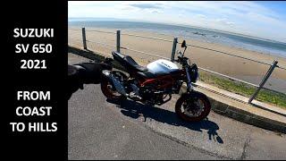 Suzuki sv650 | From the coast to the hills