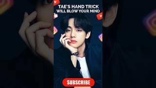 "Only Taehyung Can Make a Hand Trick This Cute " #taehyung #taetae #tae #handtricks #kimtaehyung