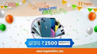 Happi Mobiles | Republic Day  | Cashback | Offers