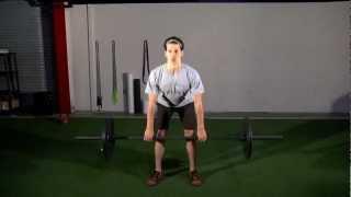 How To Series | BARBELL HANG CLEAN SQUAT