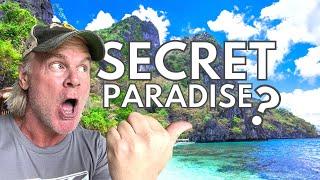 Secret Beach  Palawan Island Philippines Tour  Around The World We Go!
