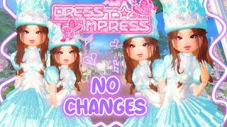 Dress To Impress in Roblox | No Changes Challenge | Roblox Dti