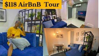 Life in Lagos| AirBnb Apartment Tour| Best Short Stay Accommodation in Lagos Island| Lekki Homes