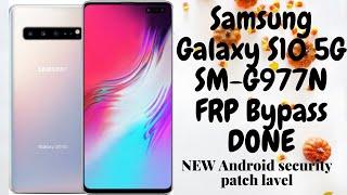 Bypass FRP S10 + 5G - Remove Frp Sm-G977N U4 Bit 4. Android 10 Security 2020