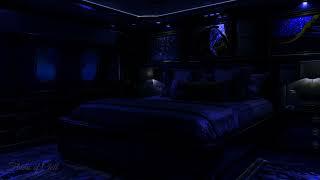 DARK Artistic Luxury Private Jet Flight | Brown Noise Ambience | Sleeping, Reading, Studying | Zen