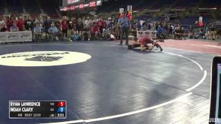 160 Champ. Round 3 - Noah Clary (Ohio) vs. Evan Lawrence (Minnesota)
