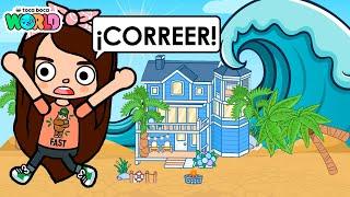  ¡Las Playas de Toca Boca Desaparecen por un Tsunami! | Toca Boca Life World