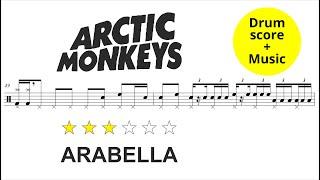 Arctic Monkeys - Arabella [DRUM SCORE + MUSIC]