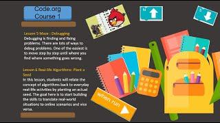 code.org_course 1_L5Debugging(L9toL12) L6(Real time algorithm)