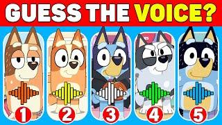 Guess the Bluey  Characters by Their Voice - Fun Challenge! 
