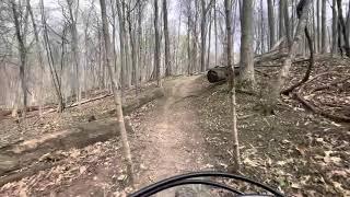 River bend Mtb trail. Shelby, Mi