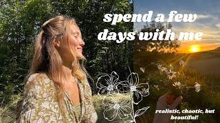 spend a few beautifully chaotic days with me ⋆˚˖°