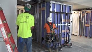 Prefabrication & Modularization: Installing Bathroom PODS - The Weitz Company