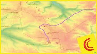 Conflit Ukraine 08/09/24 : point topographique sur le secteur de Pokrovsk (+fortifications)