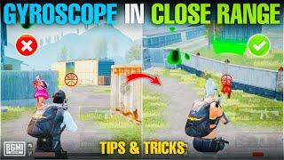 HOW TO USE GYROSCOPE IN CLOSE RANGE TO BE A PRO IN CLOSE FIGHTSBETS TIPS AND TRICKS MEW2