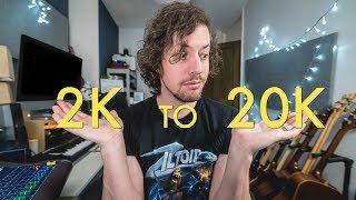 How I Went From 2K To 20K Subs In One Year | Channel Secrets