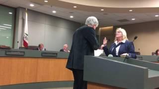 Larry Bird & Rebekah Swanson Sworn In — Dec. 2016