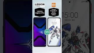 Spec Compare  Lenovo Legion 2 Pro vs Xiaomi Black Shark 4S Pro Gundam Edition #short #shorts