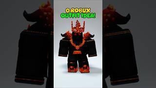 0 Robux Outfit Idea! Free Items & UGC Only! ️ #shorts #roblox