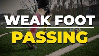 Weak Foot Passing | Full Coaching Session | Catalan Soccer