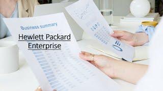 Hewlett Packard Enterprise Business Summary