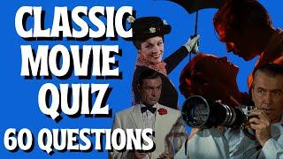 Can You Name 60 Classic Movies from a Single Image? Hard Film Quiz