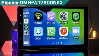 Pioneer DMH-WT7600NEX 9" Floating Display Receiver with Wireless Apple Carplay & Android Auto