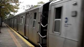 MTA New York City Subway : Coney Island Bound R160B Siemens Q Train @ Avenue H