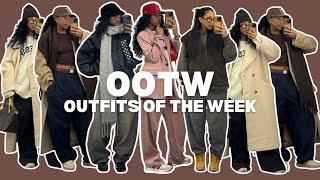 OUTFITS OF THE WEEK: how I style my day-to-day fits