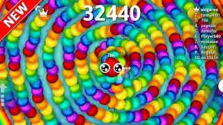 SNAKE IO ANIME SNAKE.IO vS  MONSTER  RAINBOW  EPIC SNAKE GAME IO  BEST / FUNNY GAMEPLAY !