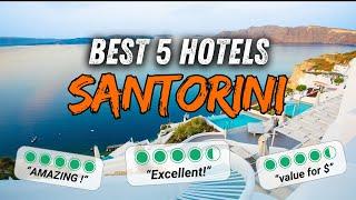  Best hotels SANTORINI Greece  My top 5 ! Where to stay in SANTORINI ? (hotels review)