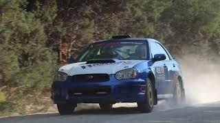 Taylor Jessee and Matthew Myers at ShowMe Rally 2024 @ararally @DirtFish