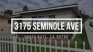 3175 Seminole Avenue, South Gate, CA 90280 | Homes For Sale in South Gate