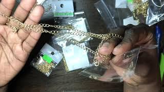 Fire Mountain Gems Mini Haul  Organic Stones Chain Haul