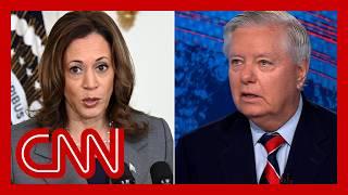 Sen. Graham reacts to Trump calling Harris ‘mentally disabled’