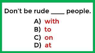 English Grammar Test | What's your English level? Can you pass this test?