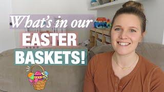 WHAT'S IN OUR KIDS' EASTER BASKETS! | MINIMALIST GIFT IDEAS 2023