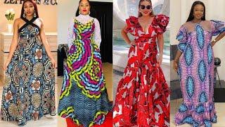 Ankara maxi gowns for big ladies #ankaramaxidress