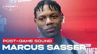 Marcus Sasser Speaks With Media After Summer League Win vs. Rockets