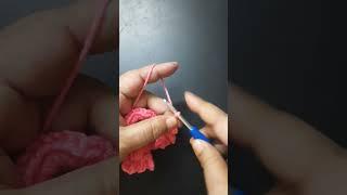 crochet flower   ️  #diy #shortvideo #shortsfeed #shorts