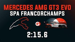 Spa 2:15.3 - Mercedes AMG GT3 EVO - GO Setups | ACC 1.9.4