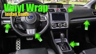 How to Vinyl Wrap Interior Trim  | DETAILED GUIDE |