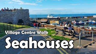 Seahouses, Northumberland【4K】| Village Centre Walk 2021