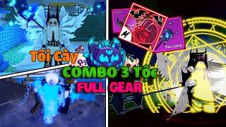 Tôi Cày COMBO 3 Tộc FULL GEAR Cho Khách VIP Trong Blox Fruit
