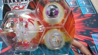 BAKUGAN BATTLE PLANET DIAMOND DRAGONOID ULTRA 3-PACK UNBOXING!